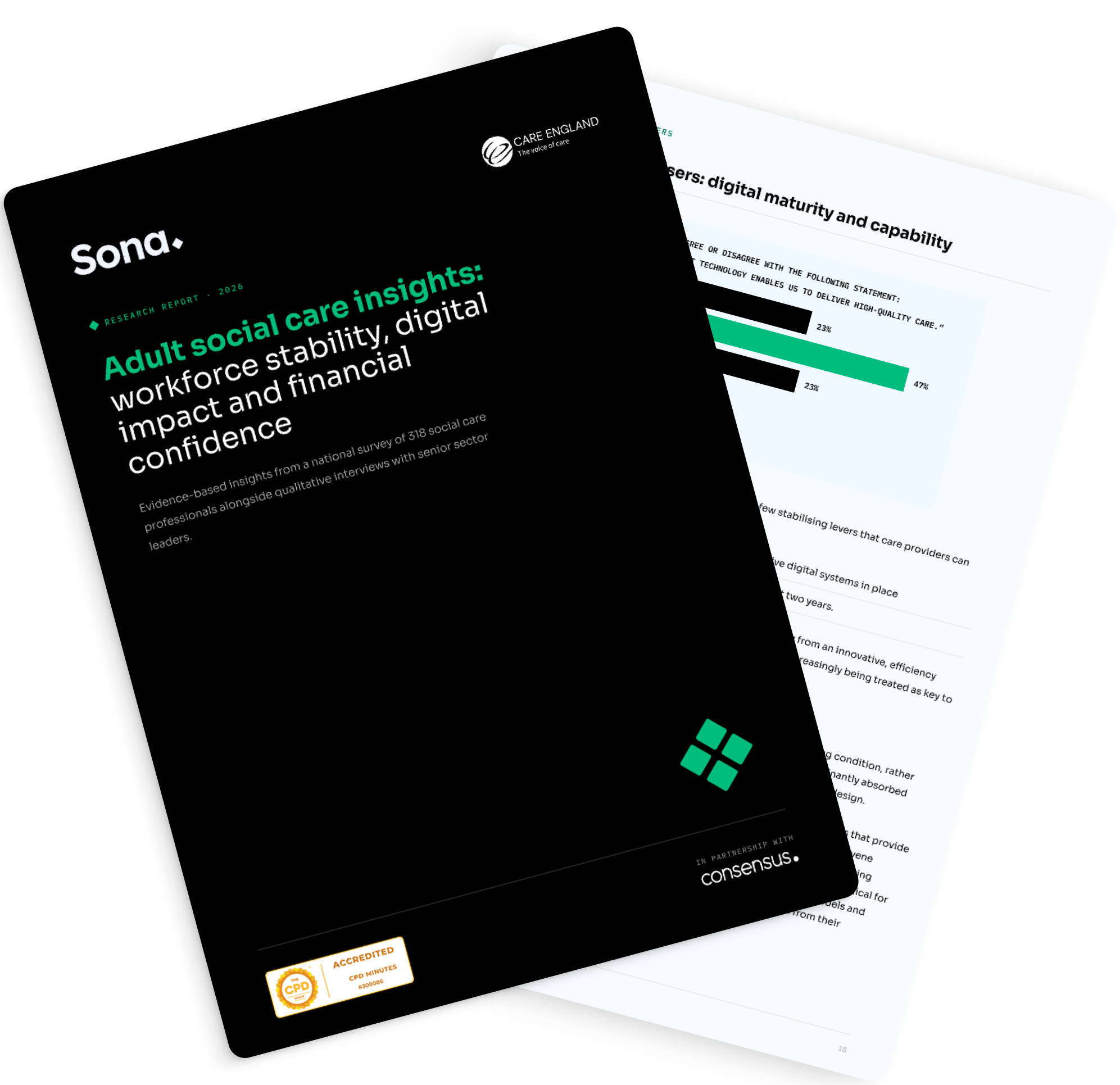 Adult social care insights: workforce stability, digital impact and financial confidence