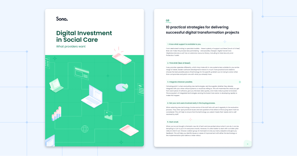 Digital Investment in Social Care