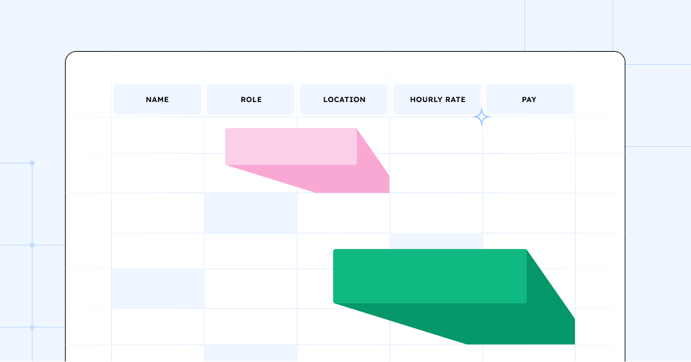 Free employee rota template