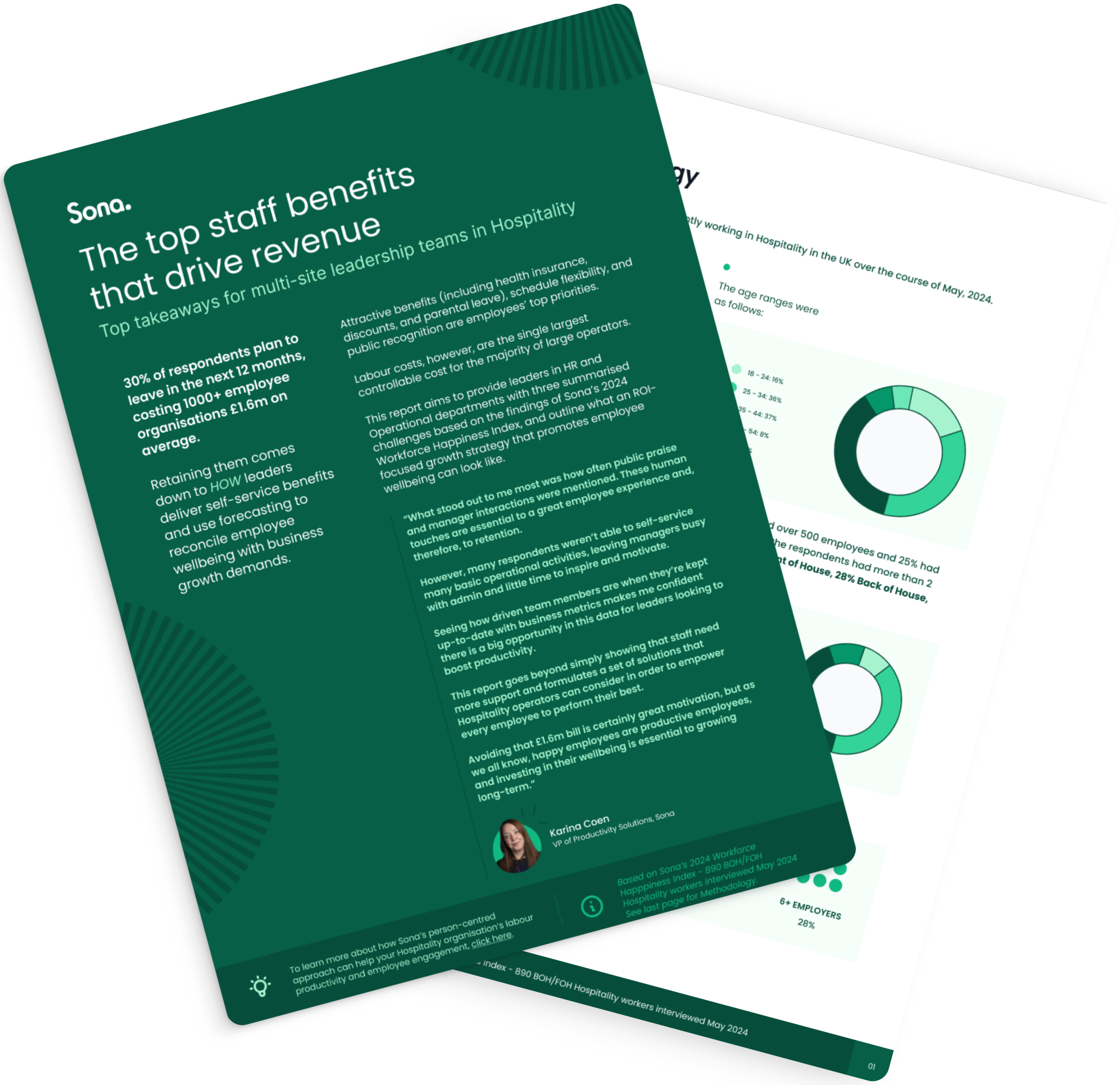 The top staff benefits that drive revenue