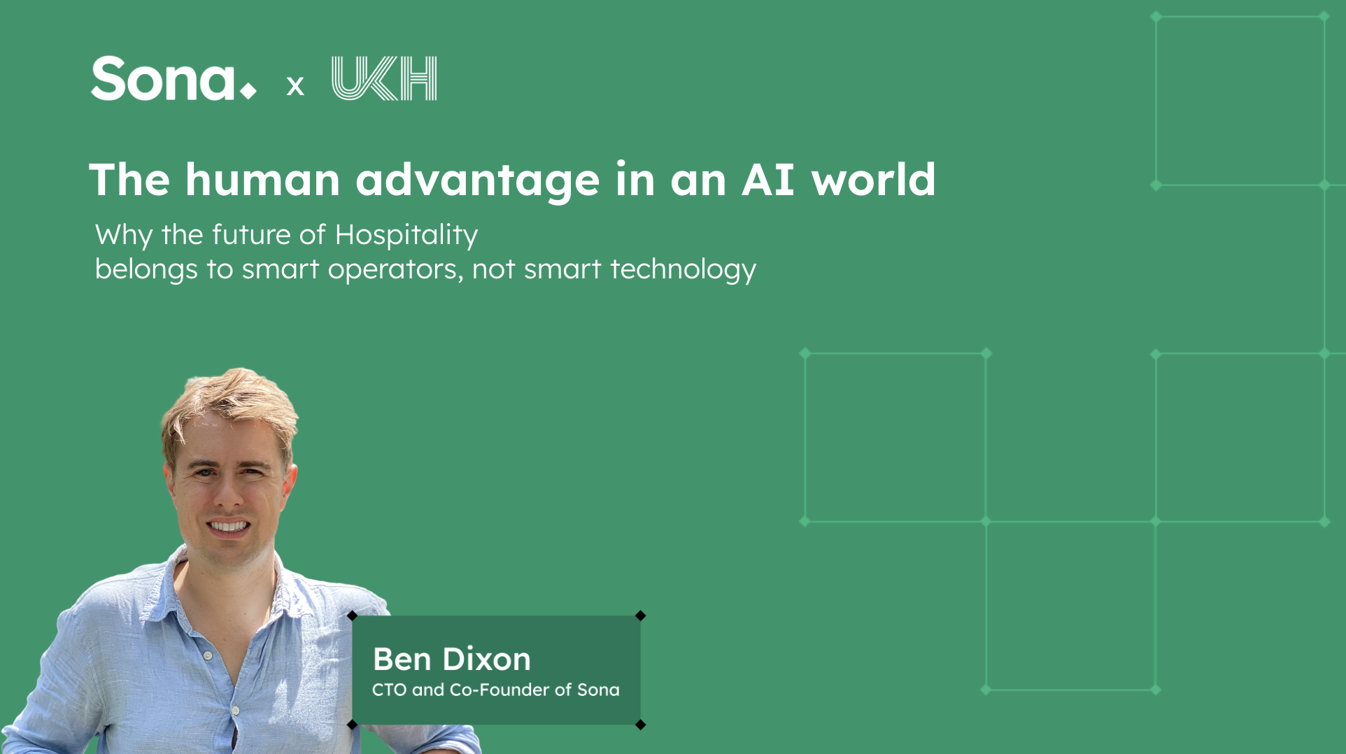 Ben Dixon's latest stage presentation at UKHospitality's 2025 conference write-up. 