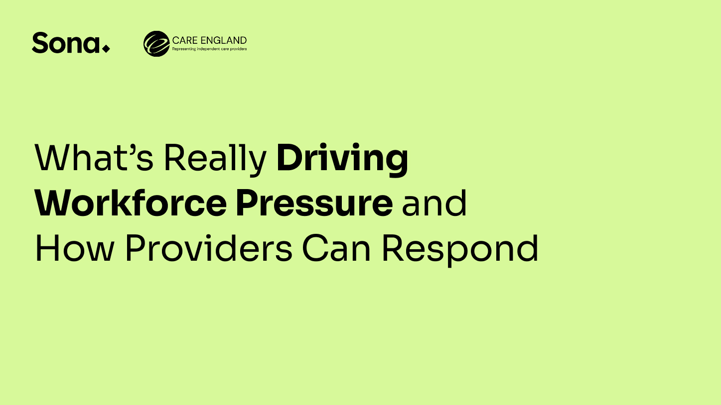 Workforce strain, digital capability and resilience in adult social care