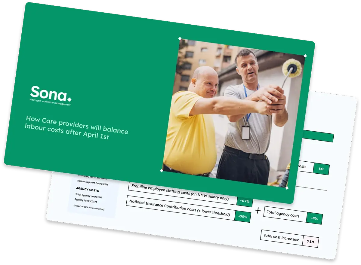 How Care providers will balance labour costs after April 1st