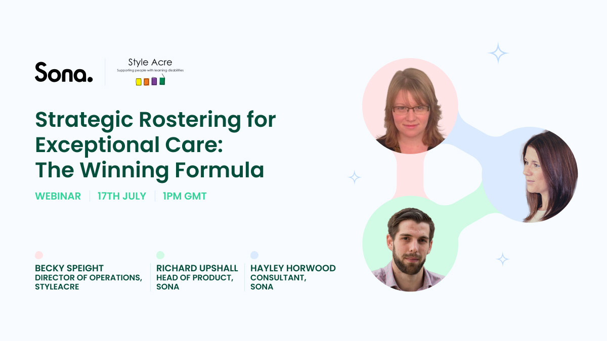 Strategic rostering for exceptional care: The winning formula